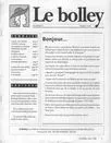 Le bulletin Le Bolley #1